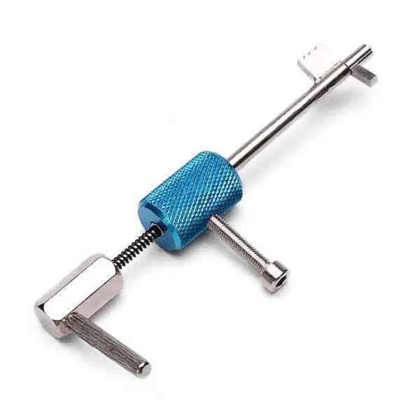 Forced Open Lock Picks Tool Silver + Blue