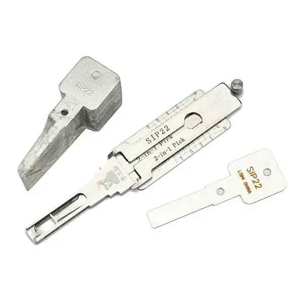 Lishi SIP22 2 in 1 Car Door Lock Pick Decoder