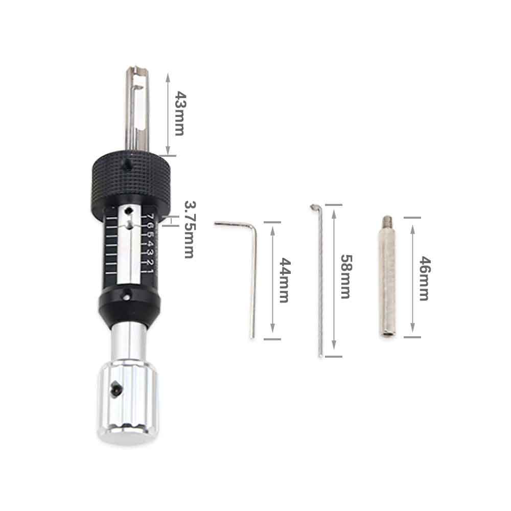 Israel 7 Pin Mul-T-Lock Opening Tool(Upper Right)