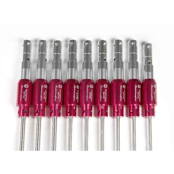 9 Piece New Safe Box Flagstaff Blade Lock Pick Set