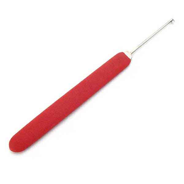 8 Pcs Red Handle Lock Pick Set with Transparent Practice Lock
