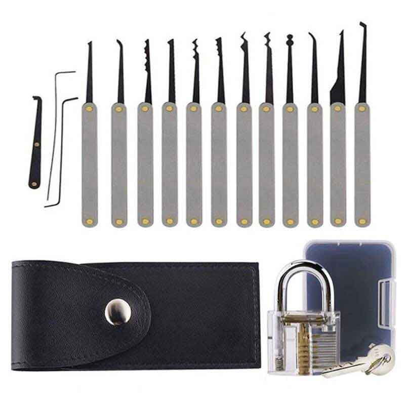 37 Pcs Lock Pick Kit Combination Lock Pick Hook