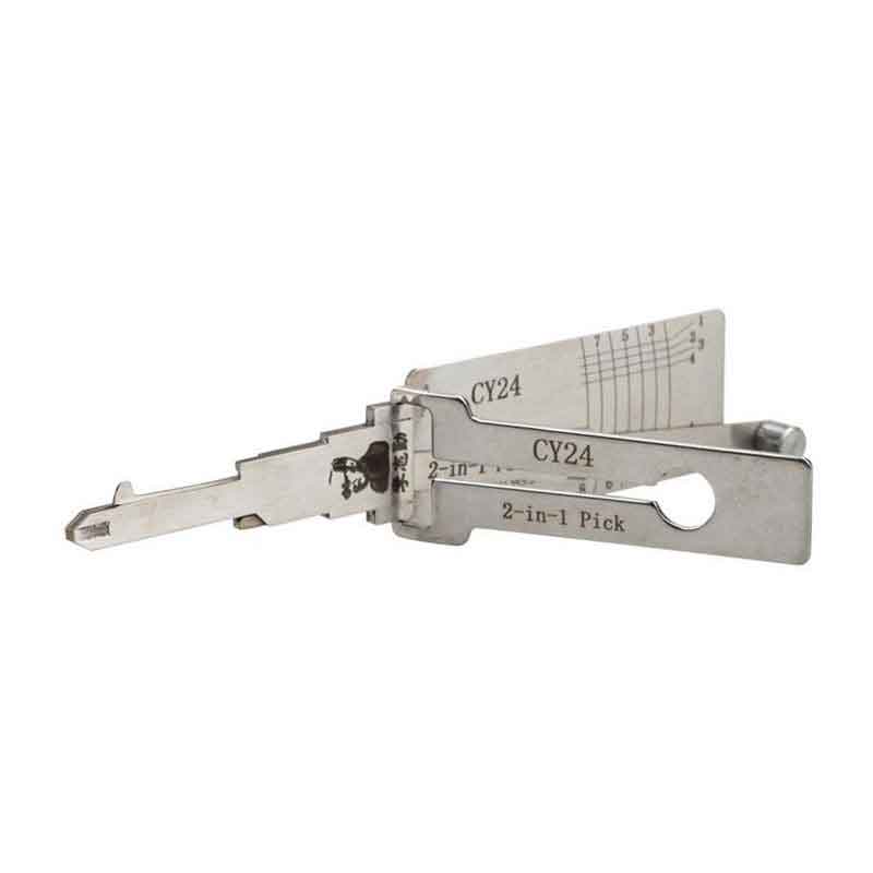Original Authentic Lishi CY24 2 in 1 Decoder Unlock Tool