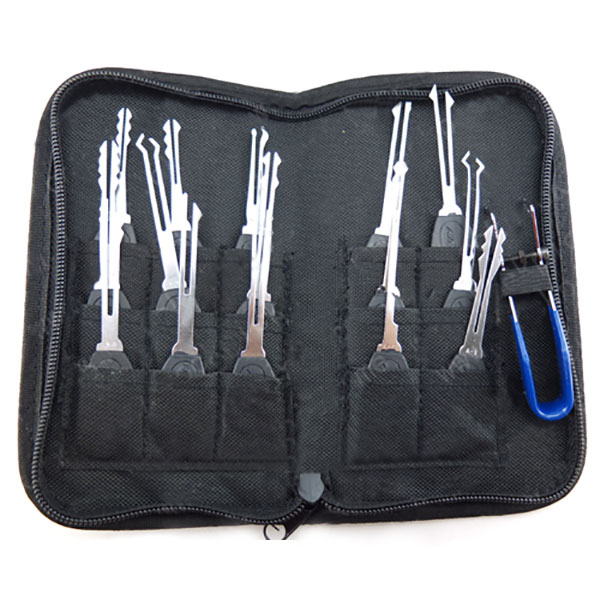 16 Pcs Auto Lock Pick Set Scissors Deft Hand