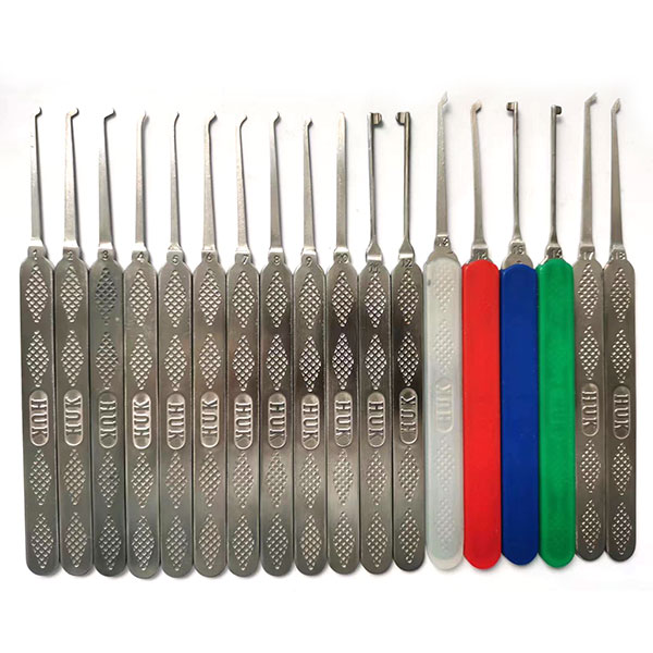 Civil Lock All Steel Tool 18 Piece Hook Lock Pick Set