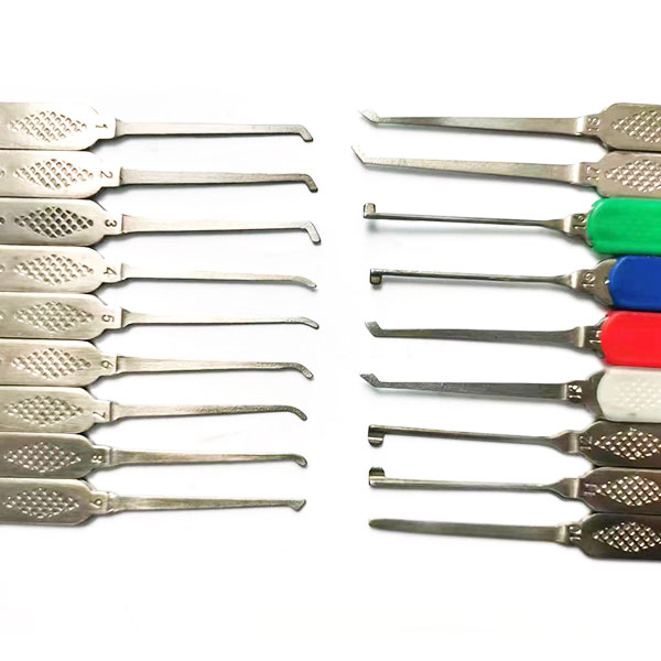Civil Lock All Steel Tool 18 Piece Hook Lock Pick Set