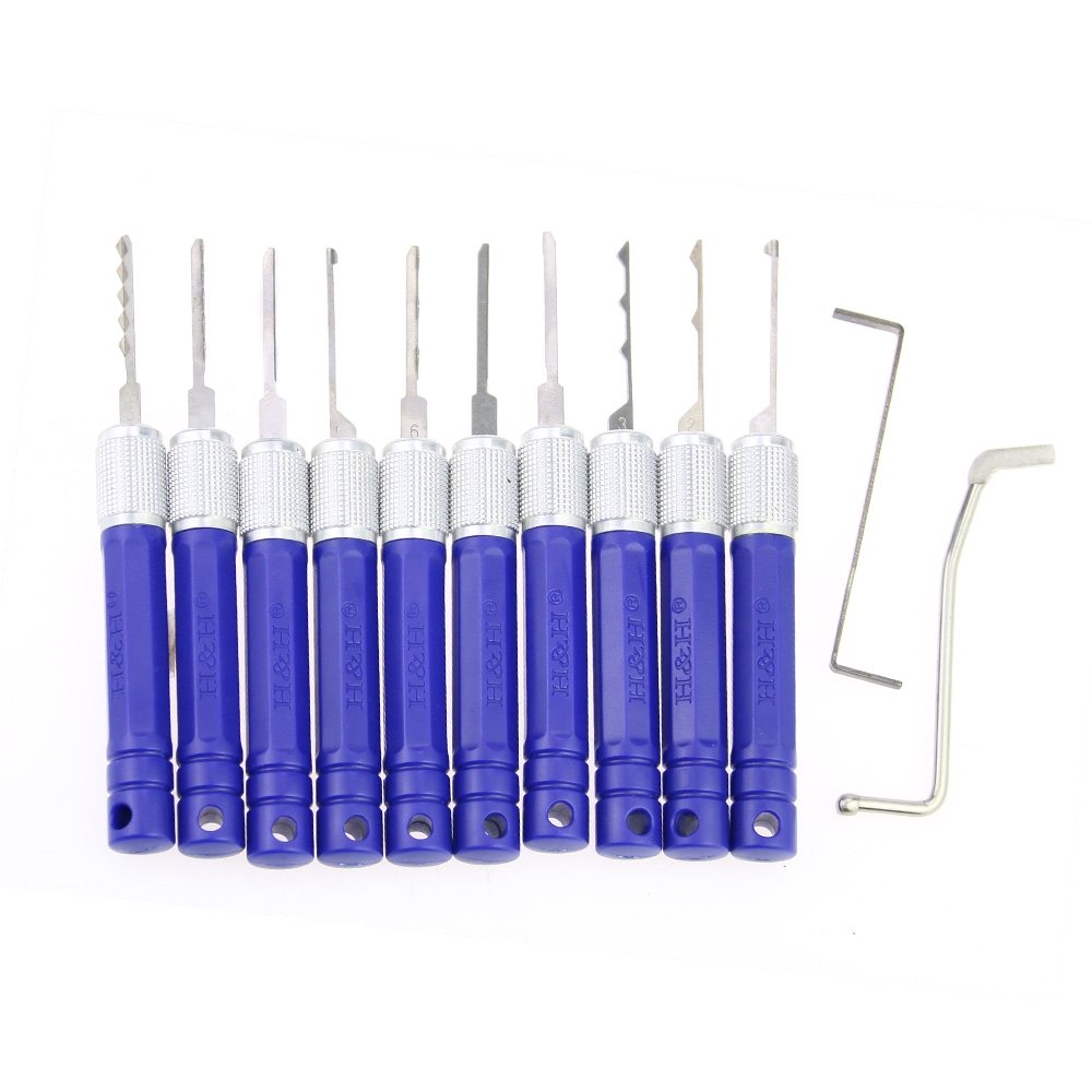 Dimple Key Lock Pick 10 Pieces Dimple Lock Picks Set