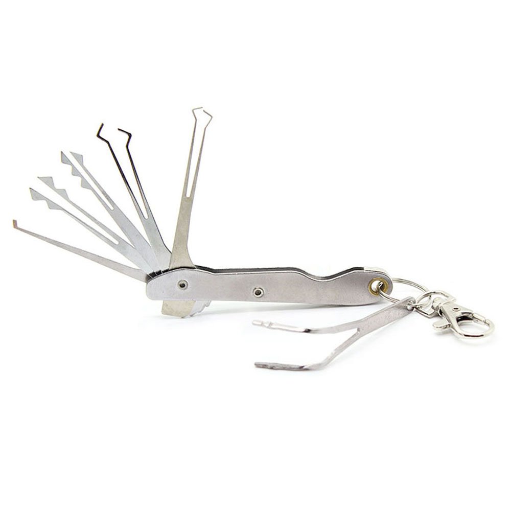 Kit De Crochetage (Lockpicking) – Outils Avec Pratique – Couteau Suisse Jackknife² – Neuf