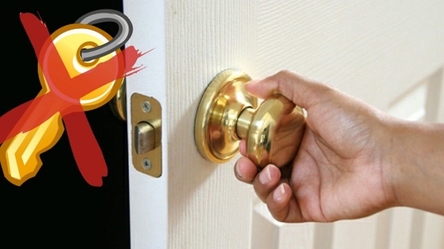 How to Unlock a Door With a Hole