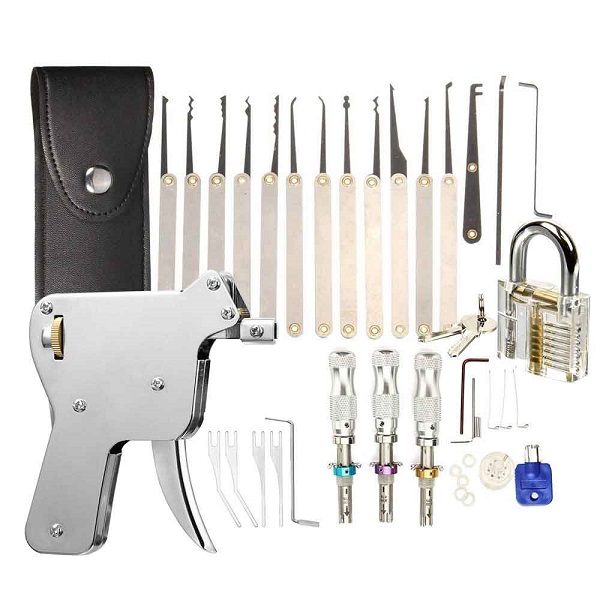Tips Key Lock Locksmith Set Guide: Beginner Tips for Using Lock Pick and Bump Key ...